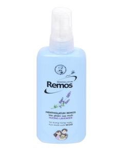 Xịt xua muỗi Remos hương Lavender thơm dịu, mềm da - Chai 70ml