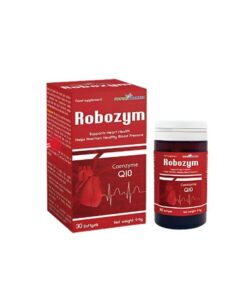 Robozym hỗ trợ sức khỏe tim mạch và chống oxy hóa hiệu quả - Lọ 30 viên
