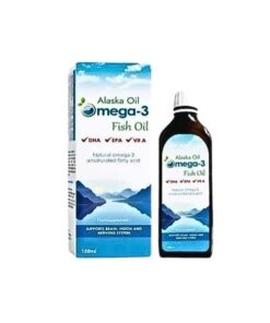 ALASKA OIL OMEGA 3 FISH OIL hỗ trợ tăng cường chức năng não bộ và thị lực