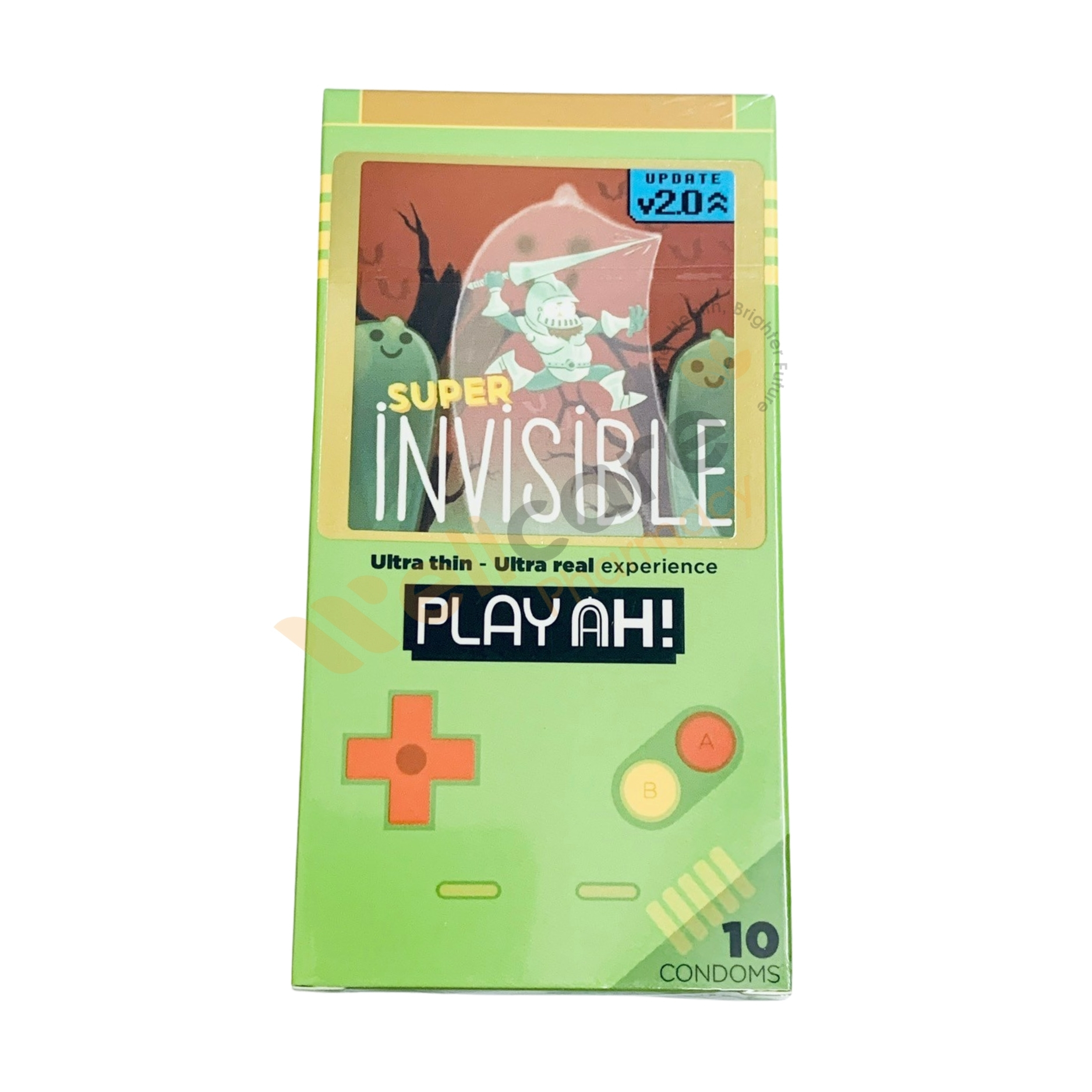 Bao cao su PLAYAH Siêu Mỏng Khổng Lồ Giant Invisible – Hộp 10 cái - Ảnh 2